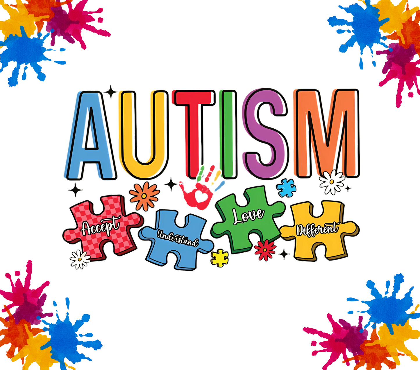 Autism Awsreness 20oz