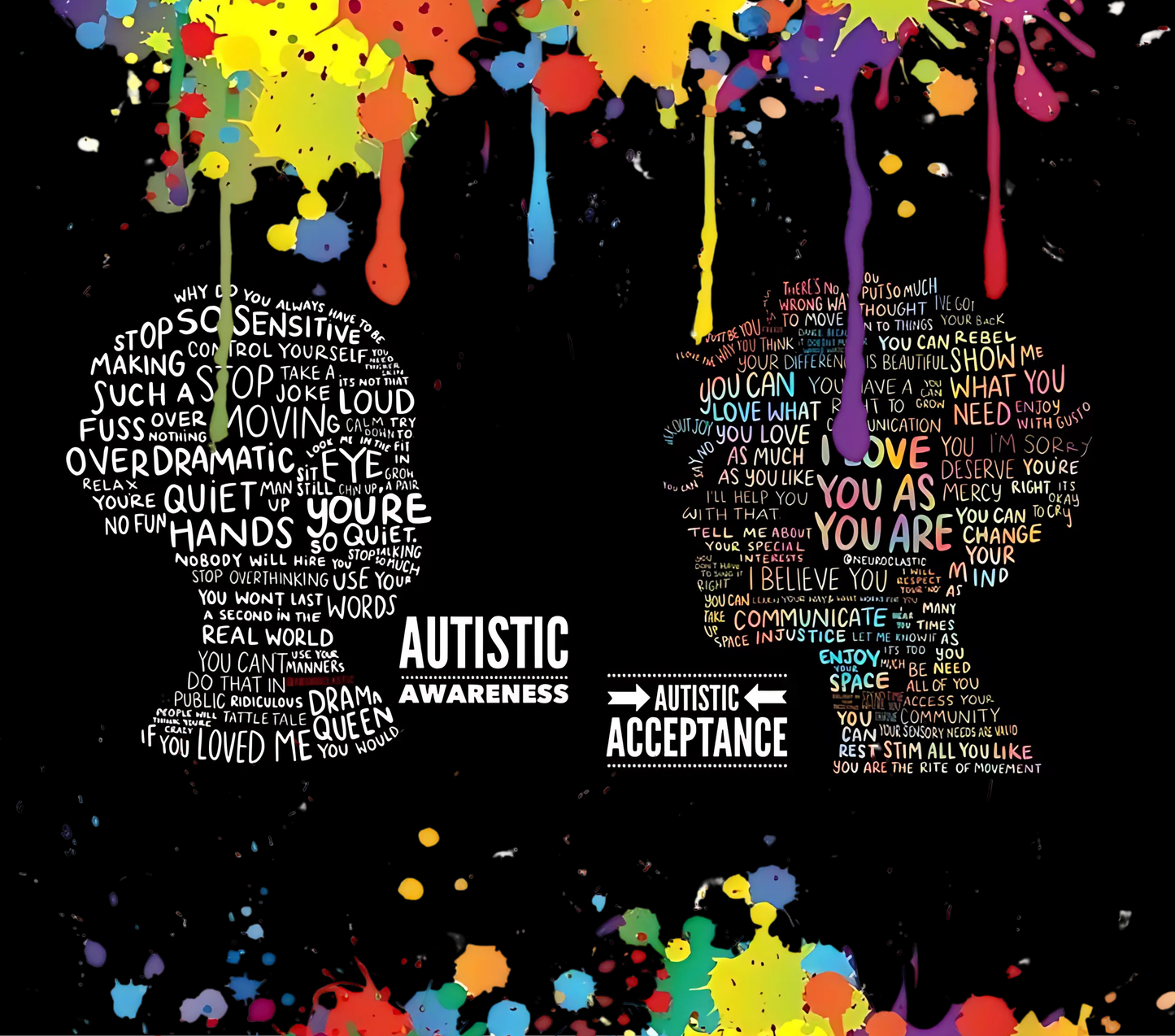Autism Awsreness 20oz