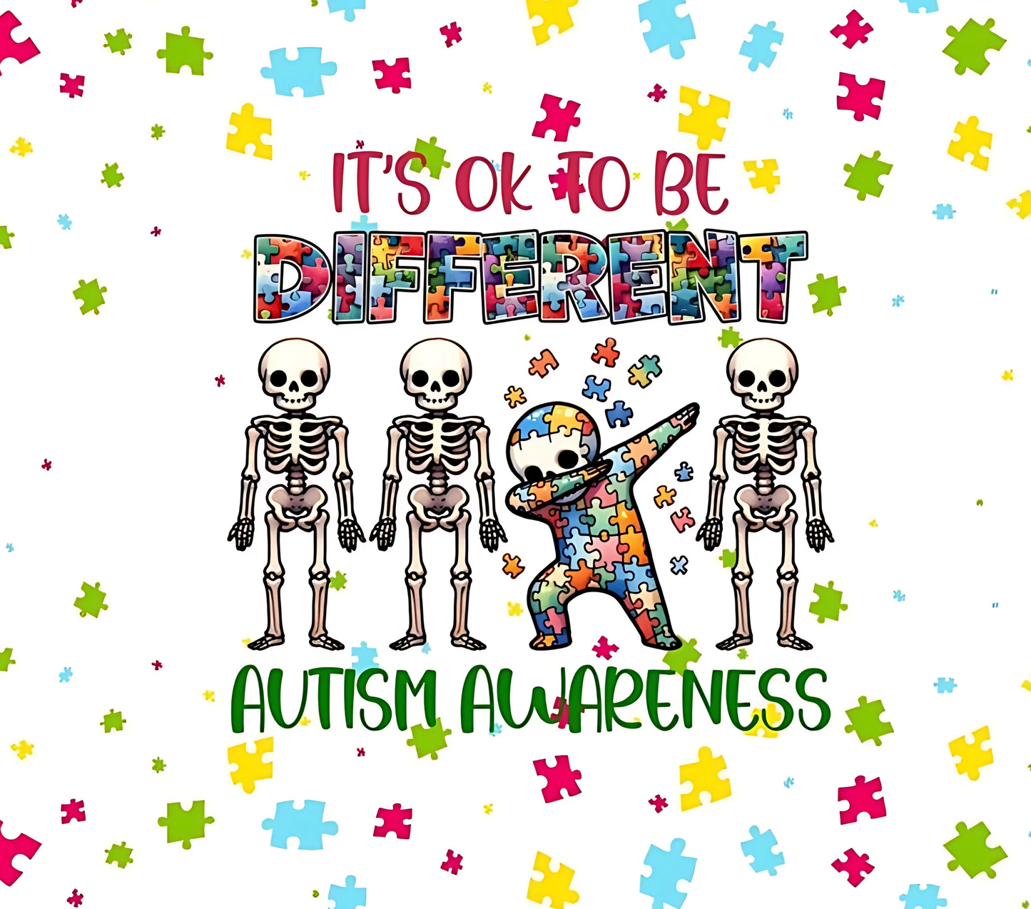 Autism Awsreness 20oz