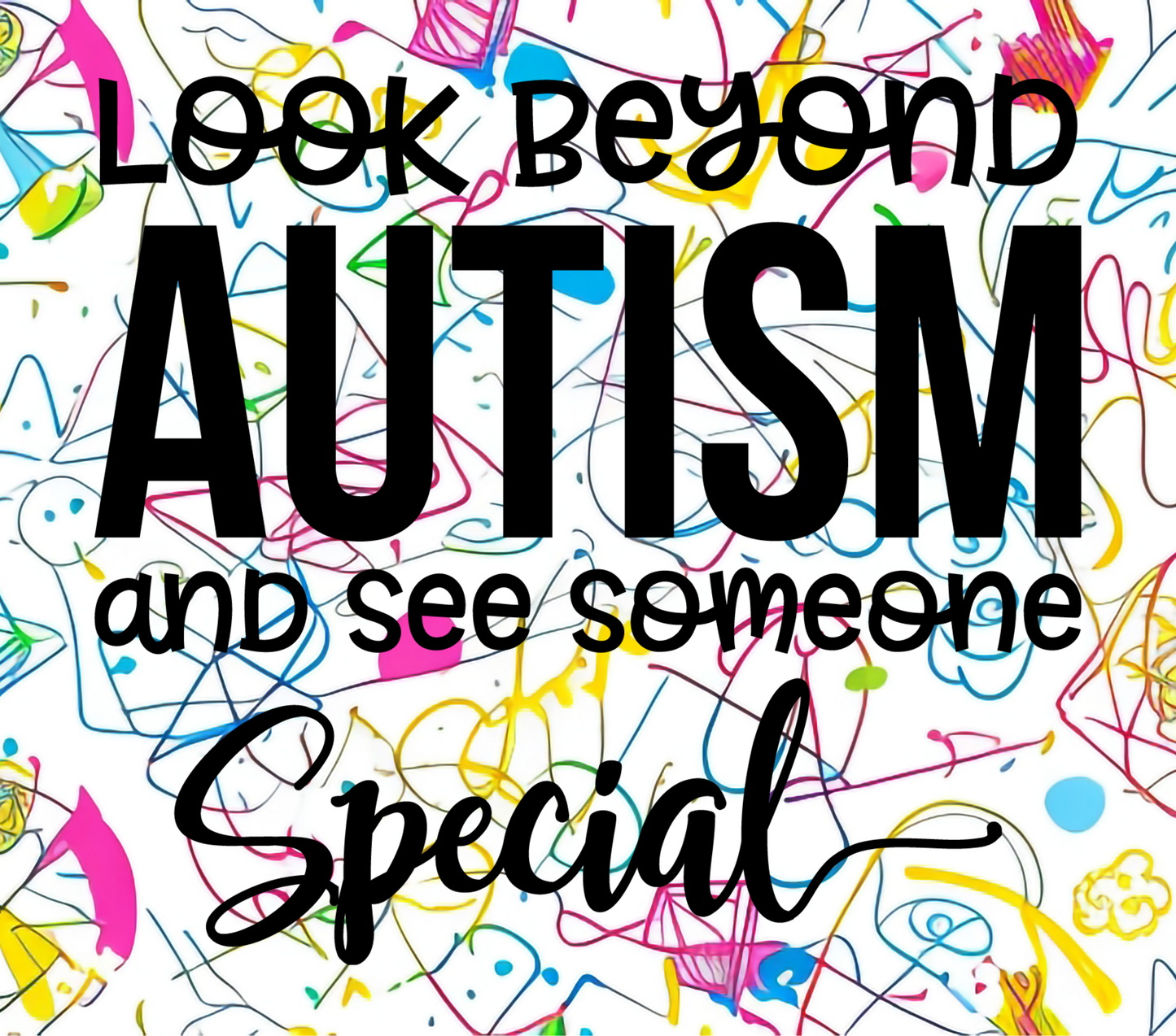 Autism Awsreness 20oz
