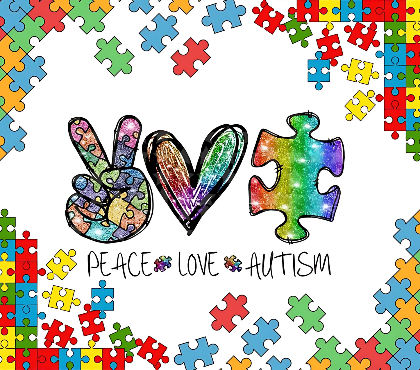 Autism Awsreness 20oz