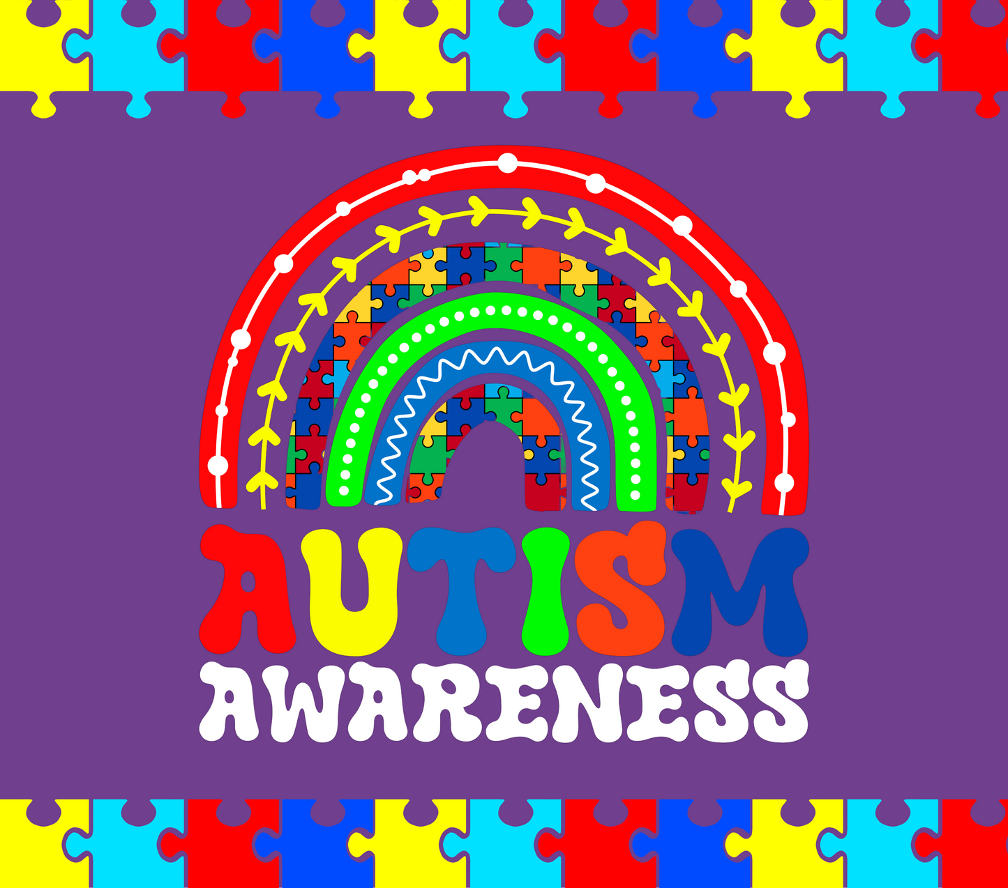 Autism Awsreness 20oz
