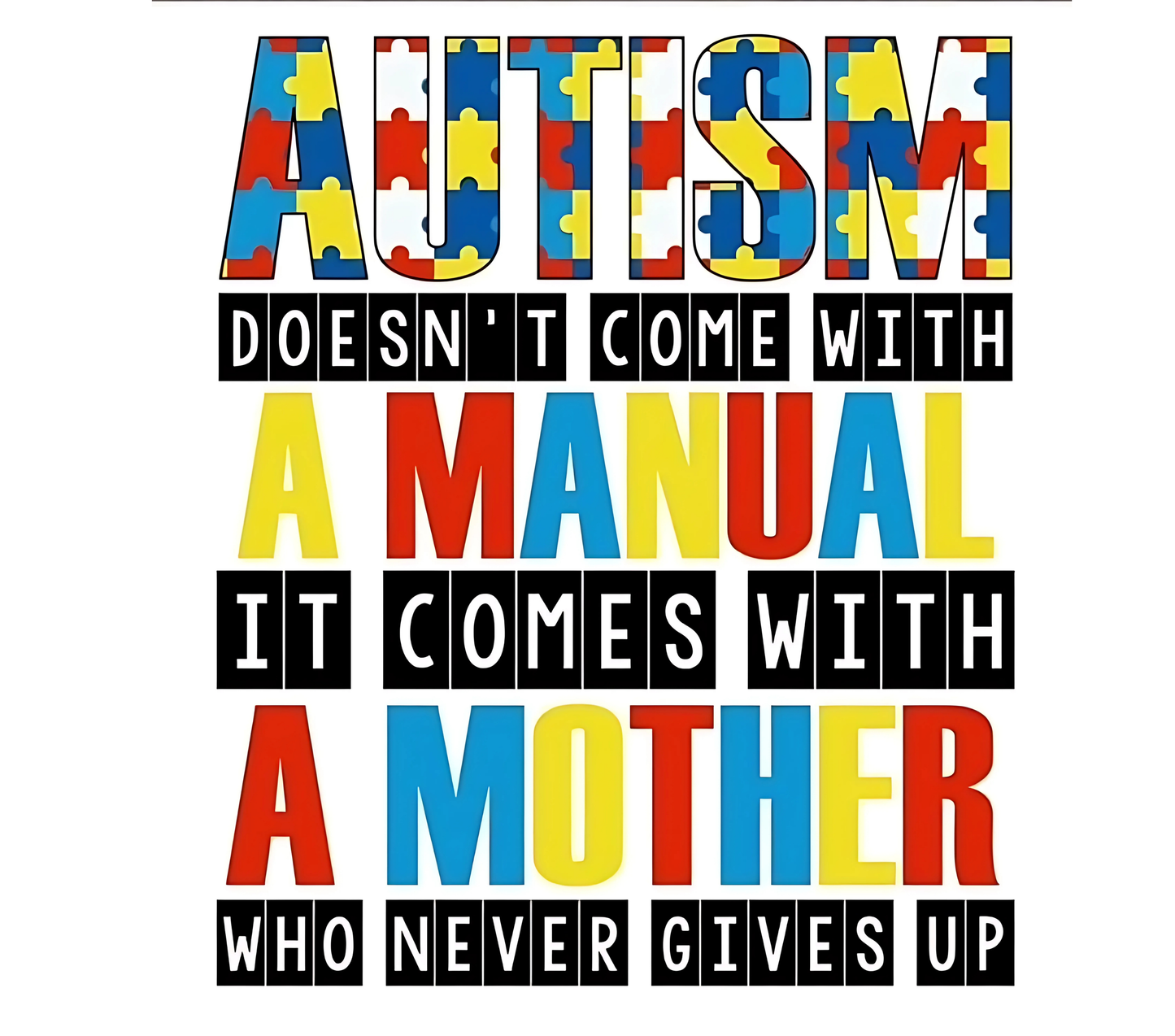 Autism Awsreness 20oz
