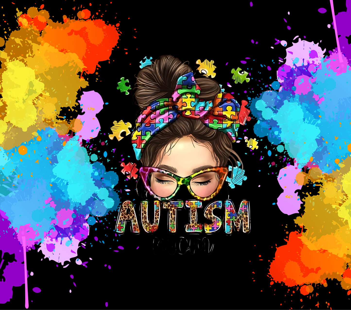 Autism Awsreness 20oz