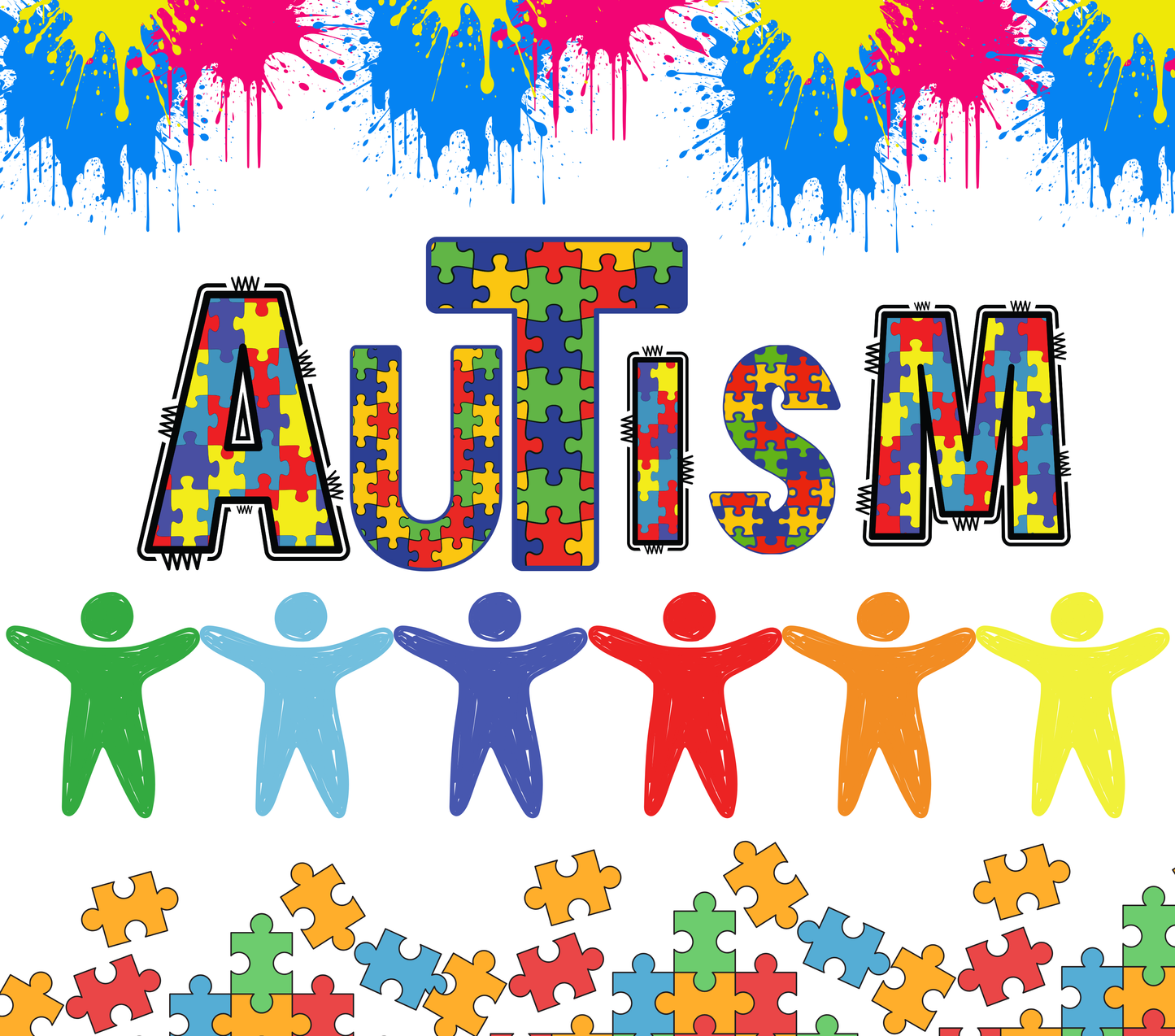 Autism Awsreness 20oz