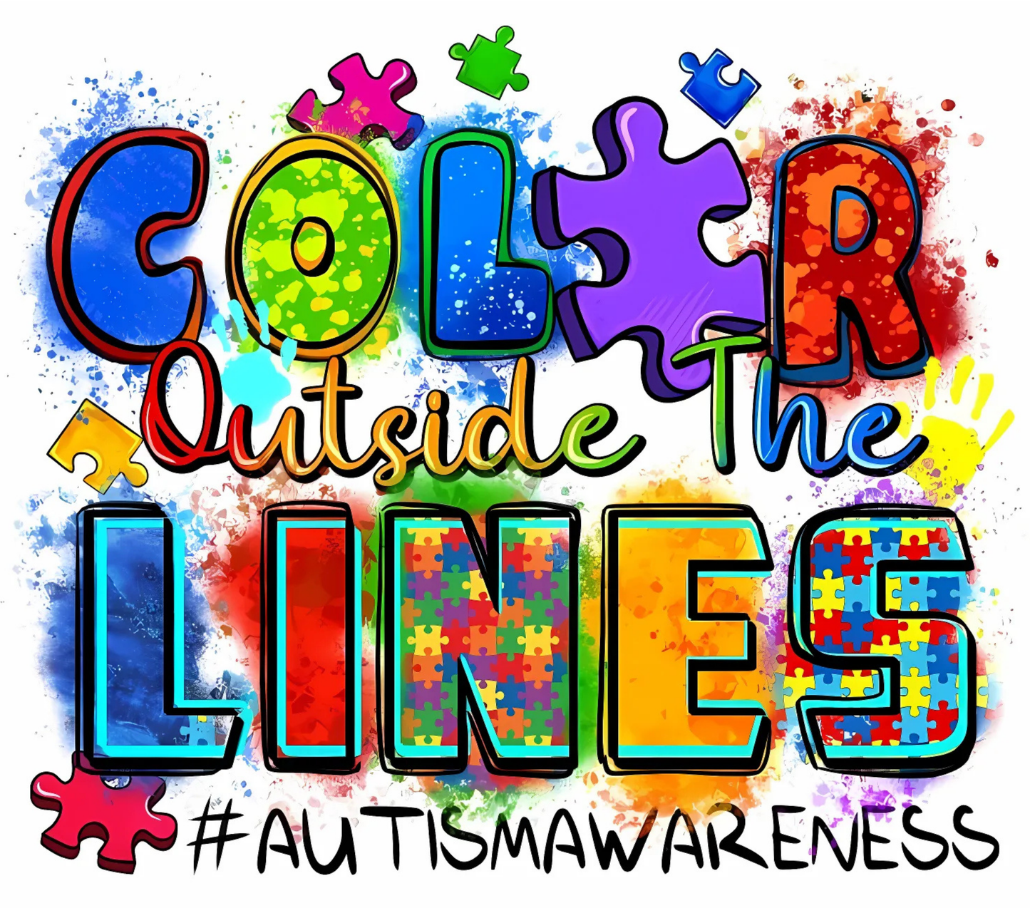 Autism Awsreness 20oz