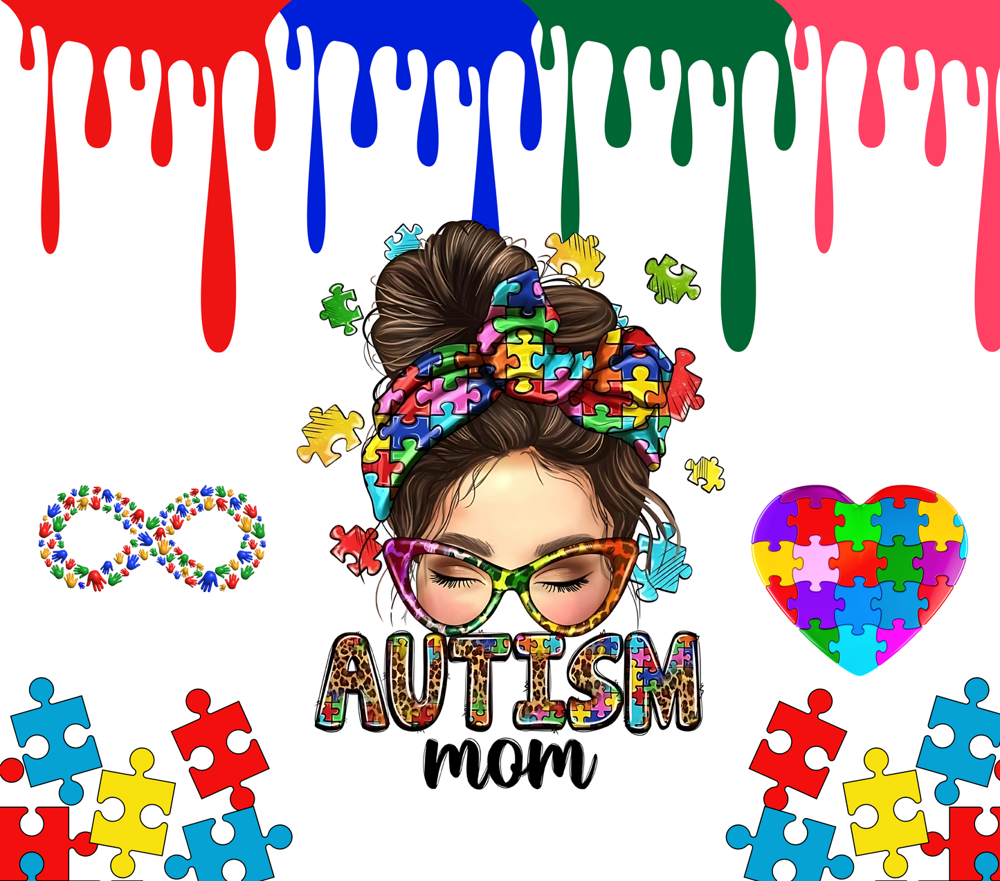 Autism Awsreness 20oz